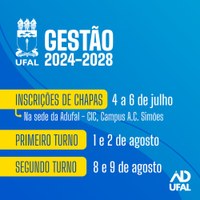 Começa o processo para escolha de futura gestão da Ufal - 2024-2028