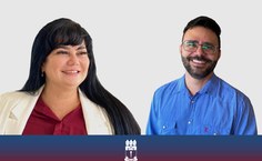 Integrantes da Chapa 1 - Ufal Plural: professora Rita Souto e professor João Araújo