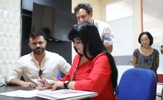 Professora Rita de Cássia Souto, candidata a reitora pela Chapa 1 – Ufal Plural: um novo tempo para a democracia