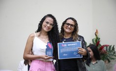 Everlaine Leite mestranda em Ciências da Saúde