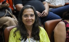 Professora Simoni Meneghetti (IQB) premiada na categoria Sênior