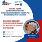 Seminário Governança Metropolitana de Maceió