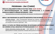 Seminário Governança Metropolitana de Maceió