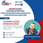 Seminário Governança Metropolitana de Maceió