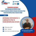 Seminário Governança Metropolitana de Maceió