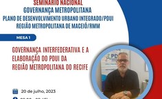 Seminário Governança Metropolitana de Maceió