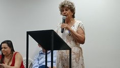 Museóloga Carmen Lucia, a homenageada