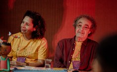 Professora Ana Flávia Ferraz e professor Otávio Cabral