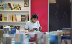 Venda de livros está sendo um sucesso