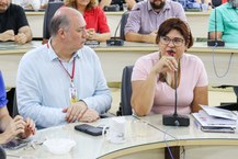 Eliane Cavalcanti, vice-reitora reeleita, agradece o carinho de todos e todas, que escolherem a atual para mais quatro anos de mandato