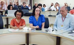 Professora Elaine Pimentel, diretora da FDA, destacou a importância das três entidades na realização da consulta pública