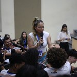 Estudantes de Rio Largo lotam auditório da Reitoria em aulão de revisão para o Enem