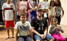 Parte da equipe do projeto Misturolândia