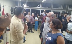 Após o resultado Tonholo e Eliane deram entrevista para TV Gazeta