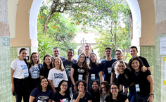 Docentes e discentes mediadores e professores em formação da I Formação em Cultura Oceânica de Maceió