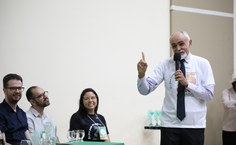 Porfírio contou um pouco da experiência como coordenador e da importância da união de esforços em prol do curso de Farmácia