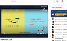 Momento de votação para escolha do PET Ufal como responsável para organizar o Enepet em 2024