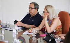 Os coordenadores do projeto, Cláudio Soriano, professor do curso de Medicina da Ufal, e Maria Rosa Silva, docente do curso de Enfermagem da Uncisal