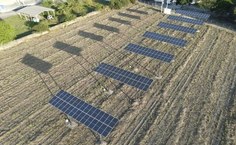 Distribuição de placas de energia solar (Foto - Acervo pesquisador)