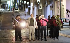 Marcos Moreira chega com a Filarmônica Sociedade Musical Penedense e dá início ao Festival
