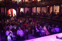 Teatro Sete de Setembro lotado para prestigiar a abertura do Femupe e a estrela da noite, Samuel Pompeo Quinteto