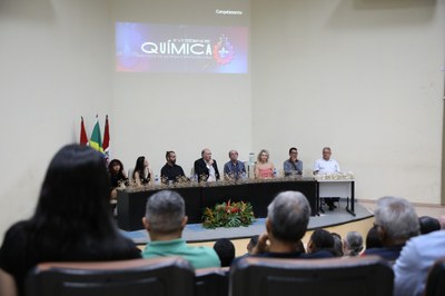 Mesa de honra do Jubileu de Química