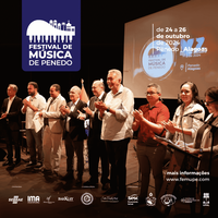 Público lota Teatro Sete de Setembro na abertura do Festival de Música de Penedo