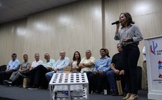 Diretora acadêmica Flávia Lima registrou a importância de receber parte da bancada alagoana e o governador Paulo Dantas para discutir os rumos do Campus do Sertão
