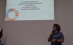 Carina Giunco falou sobre a implantação dos ODS em projetos locais