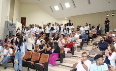 Jovens de várias escolas alagoanas prestigiaram a solenidade abertura da Sinpete 2024