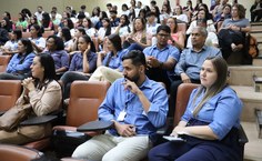 Time da Fundepes, comandado pelo presidente Edson Bento, prestigiou a abertura da Sinpete