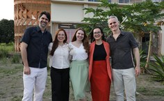 Vitor Braga, Emanuelle Rodrigues, Priscila Muniz, Laura Pimenta e Marcelo Robalinho (Comunicação - Comissão)