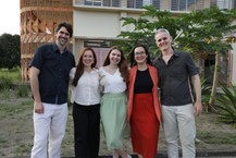 Vitor Braga, Emanuelle Rodrigues, Priscila Muniz, Laura Pimenta e Marcelo Robalinho (Comunicação - Comissão)