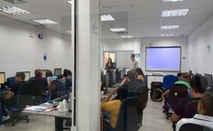 Treinamento ocorreu nos dias 21 e 22 deste mês na sala de estudos avançados do HU