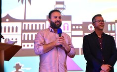 O secretário de Turismo de Penedo, Jair Galvão (Foto_ Kamylla Feitosa)