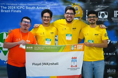 Estudantes da Ufal ficaram em 6° lugar na etapa nacional e se classificaram para a final latino-americana