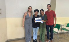 Premiação de trabalhos apresentados na Semaexc