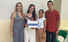 Premiação de trabalhos apresentados na Semaexc