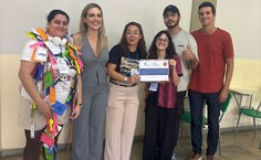 Premiação de trabalhos apresentados na Semaexc