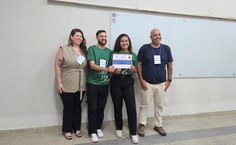 Premiação de trabalhos apresentados na Semaexc