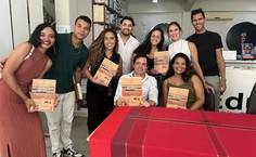 Parte da equipe expedicionária do Laboratório de Aquicultura e Ecologia Aquática (Laqua)