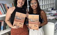 Rose Ferreira e Iara Melo organizaram os originais do livro e também fazem a comunicação da Expedição