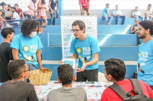 Peld é Comunidade leva pesquisas e diversão à orla de Maceió