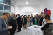 Inauguração do Centro de Pesquisa Clínica, necrotério e a reforma da Unidade de E-saúde