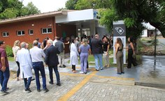 Inauguração do Centro de Pesquisa Clínica, necrotério e a reforma da Unidade de E-saúde