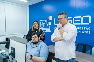 Ufal e governo inauguram Laboratório de Gestão Eletrônica de Documentos