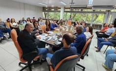 Cerimônia de posse de cinco docentes