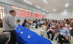 Solenidade de inauguração do Nupaqbio, do Instituto de Química e Biotecnologia, e do NTA, do Centro de Tecnologia