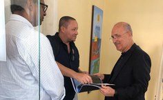 Marcos Moreira entrega projeto do Femupe ao prefeito de Penedo, Ronaldo Lopes