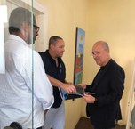 Marcos Moreira entrega projeto do Femupe ao prefeito de Penedo, Ronaldo Lopes